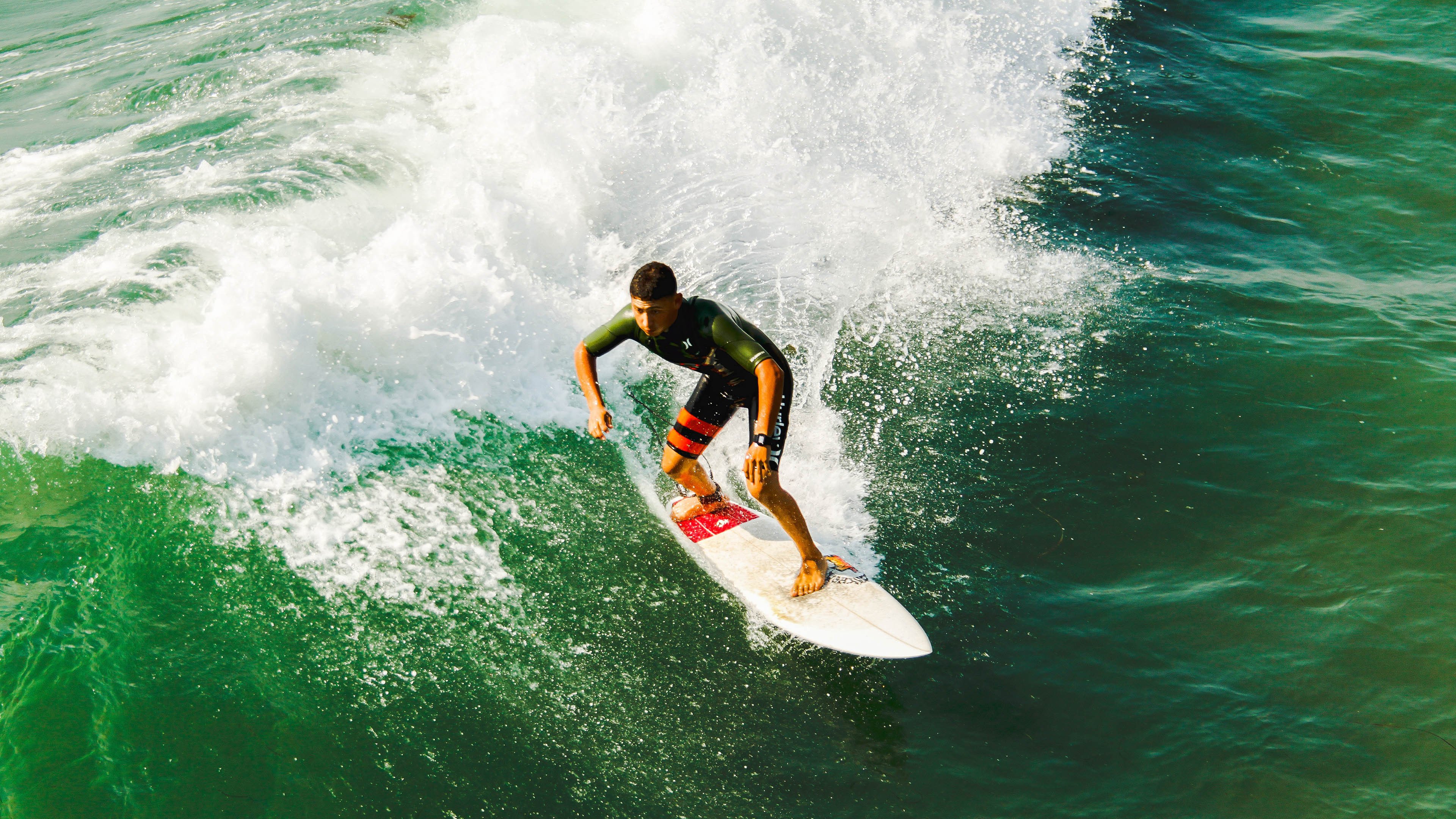 马拉松冲刺画面震撼